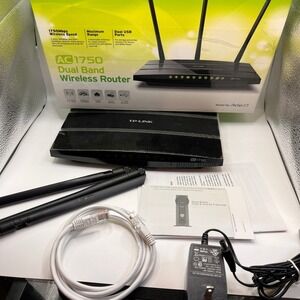 TP LINK AC1750 Dual Band Wireless Router Archer C7 Gigabit Ports Dual USB